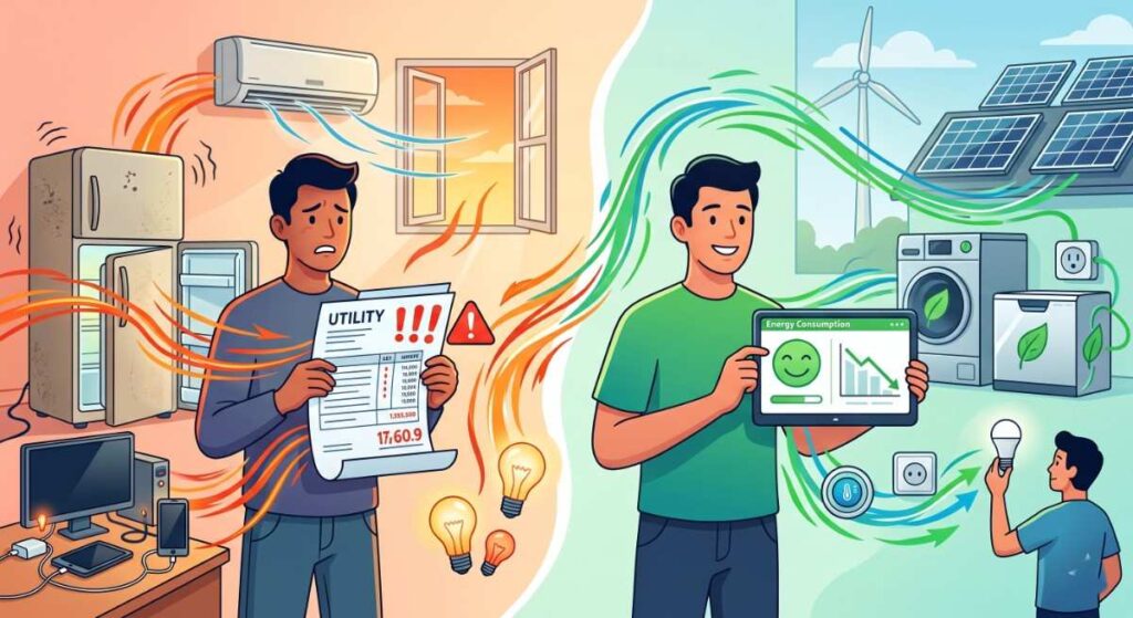 High Electricity Bill Reasons