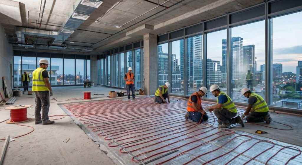 Radiant Heating Cable Systems for Modern Commercial Spaces