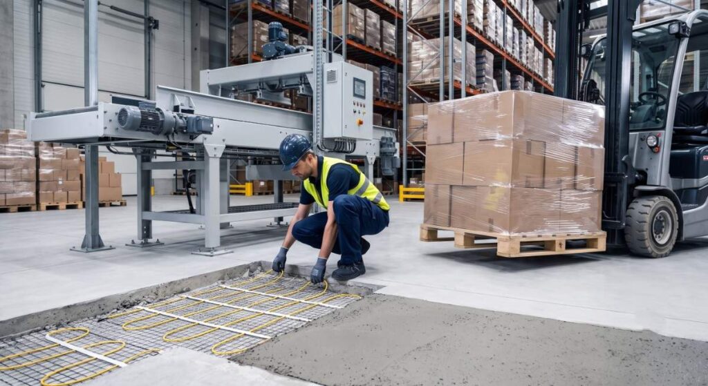 How Warehouse Heating Cables Protect Floors and Equipment?